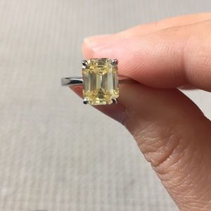 Canary yellow ring